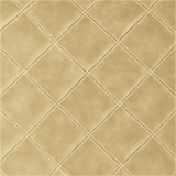 Tapizado Cosido Rombos Beige